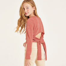 Load image into Gallery viewer, Jasmine Tie Back Sweater
