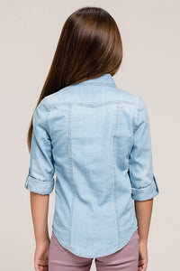 Charlotte Chambray Button Up