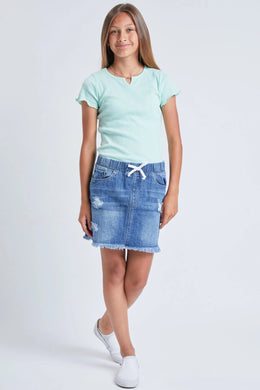 Bree Denim Jogger Skirt