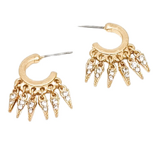 Load image into Gallery viewer, Karlee Huggie Earrings
