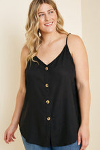 Load image into Gallery viewer, Linen Button Down Tank
