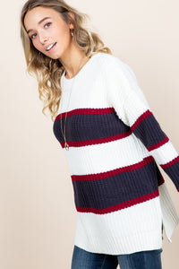 Varsity Stripe Sweater