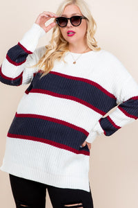 Varsity Stripe Sweater