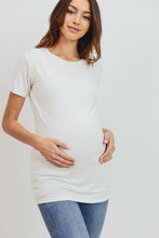 Load image into Gallery viewer, Jersey Round Neck Maternity Tee