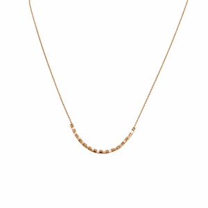 Cube Beaded Necklace