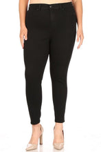 Load image into Gallery viewer, THE DEB-High Rise Ankle Skinny Jeans (Black)