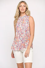 Load image into Gallery viewer, Smocked Floral Tank