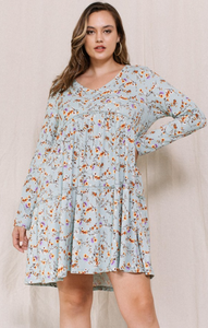Floral Babydoll Dress