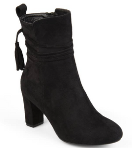 Ankle wrap booties