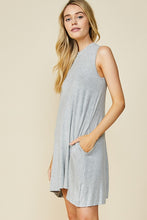 Load image into Gallery viewer, Mock Neck Tank Dress