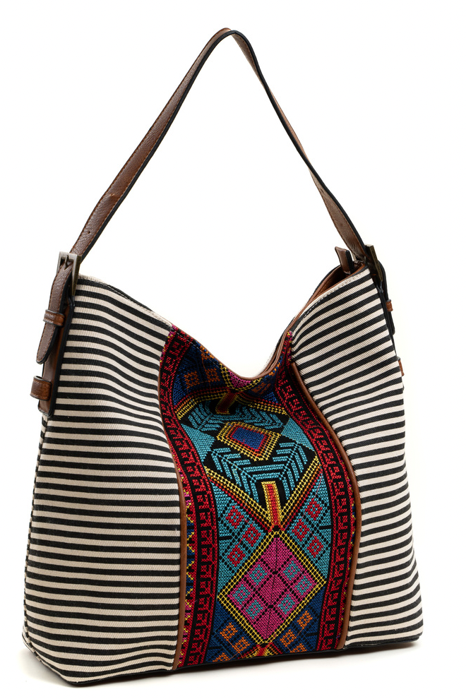 Marigold Aztec Hobo Bag