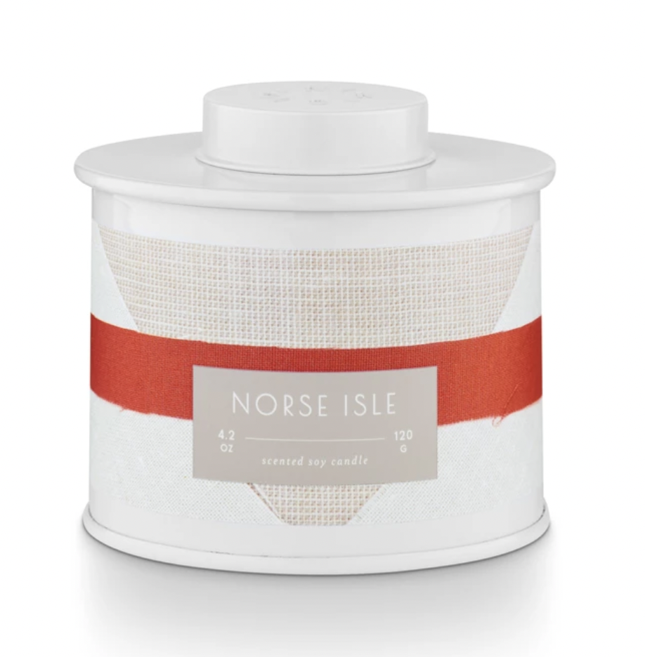 Summer Smells Tin Candle- Norse Isle