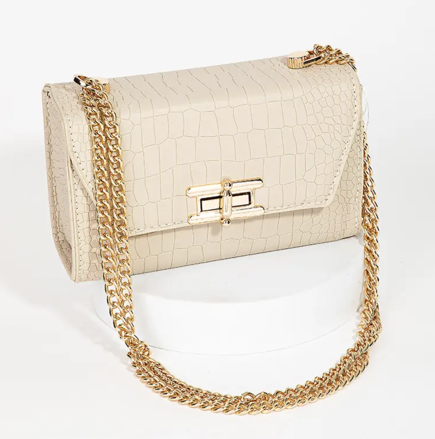 Croc Rectangle Purse