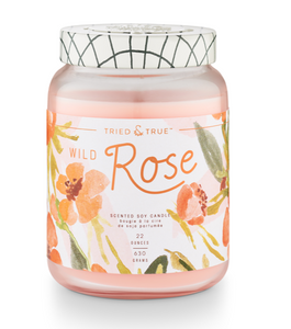 Wild Rose Jar Candle