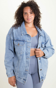 Curvy Denim Jacket