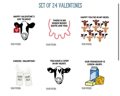Farm Kids Valentines