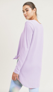 Long Sleeve Flow Top with Side Slits