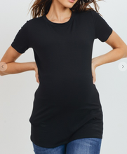 Load image into Gallery viewer, Jersey Round Neck Maternity Tee