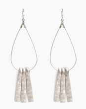 Load image into Gallery viewer, Long Muted Tones Earrings