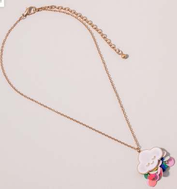Lo's Sequin Cloud Necklace