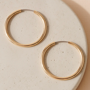 Go Girl Hoop Earrings