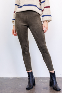 Suede Leggings