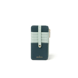 Kedzie Essentials Only Zippered Wallet- Teal