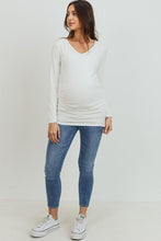 Load image into Gallery viewer, Basic Long Sleeve Maternity