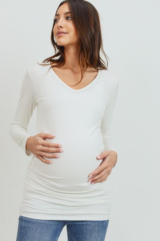 Basic Long Sleeve Maternity