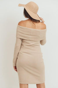 Off the shoulder Sweaterdress