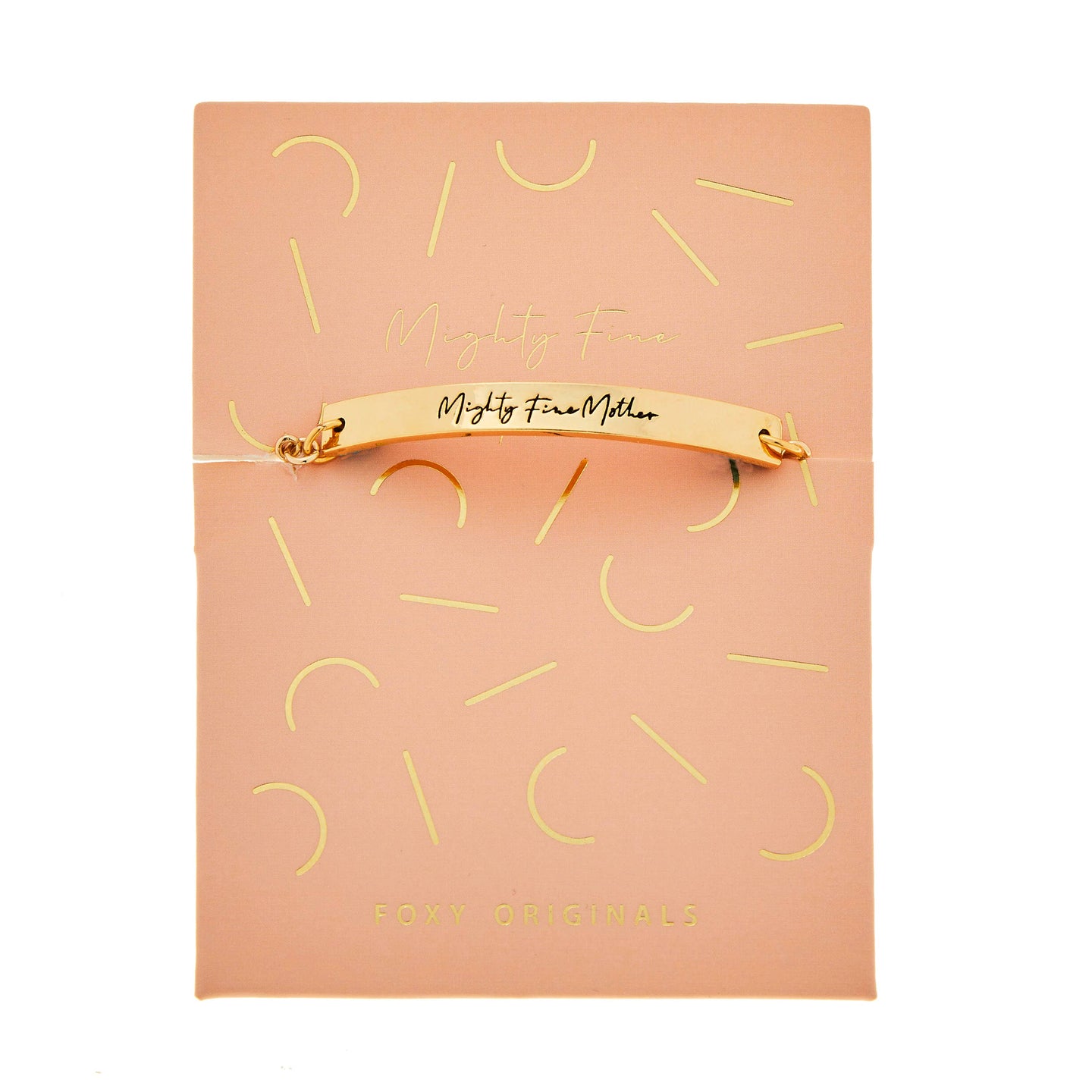 Actually I Can - Mighty Fine Mother Bracelet-ROSE GOLD